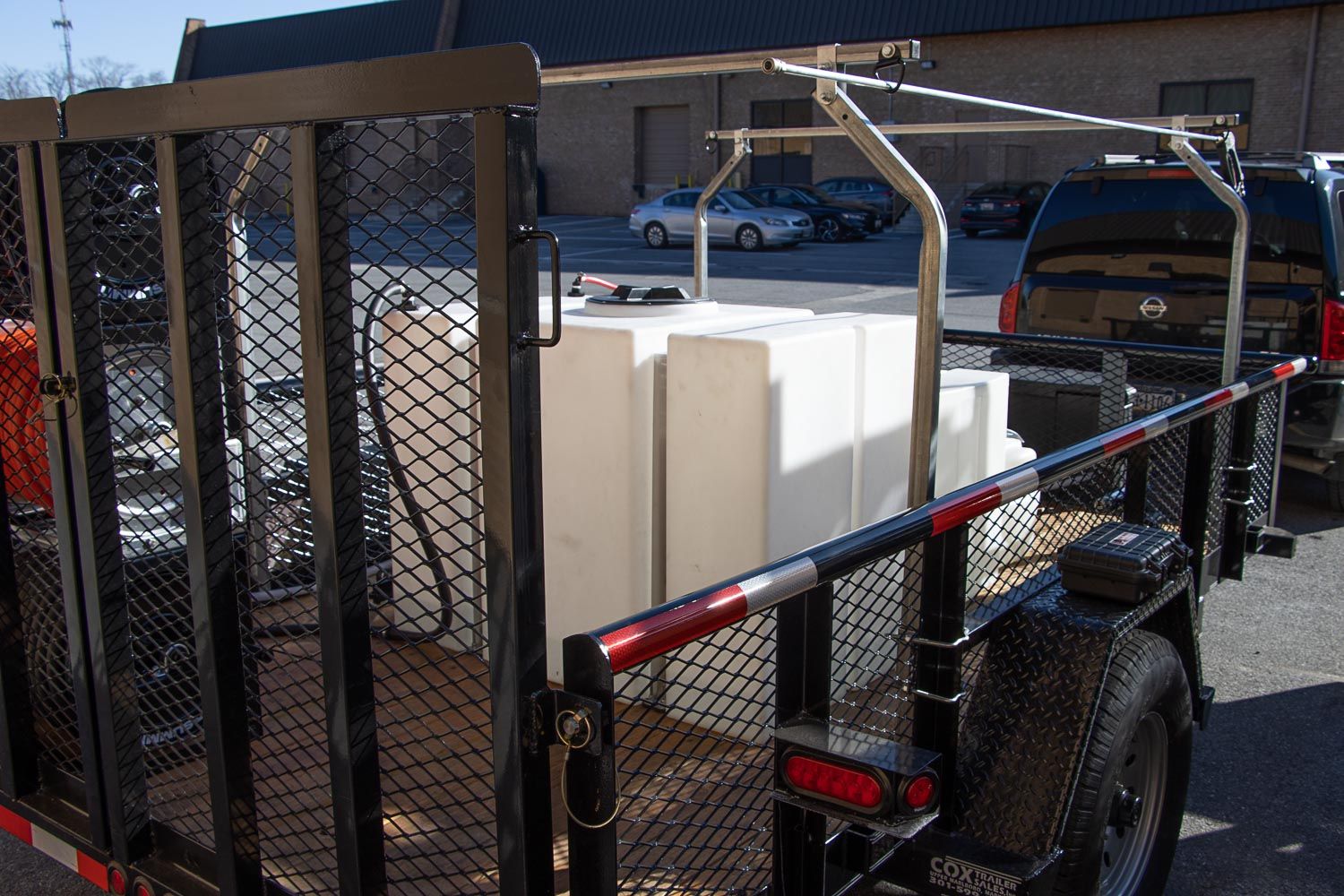 Custom pressure washer rig plus soft wash Atlantic Pressure Washers